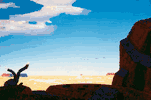 Desert Scene <br><SMALL>(CB108)</SMALL></font>