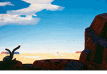 Desert Scene <br><SMALL>(CB108)</SMALL></font>