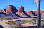 Desert Vista and Sign <br><SMALL>(CB419B)</SMALL></font>