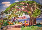 Diamond Head with People<br><small>Millard Sheets