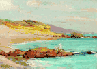 Dog's Head Looking East, Laguna Beach<br><small>Anna Hills