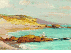 Dog's Head Looking East, Laguna Beach<br><small>Anna Hills