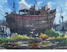 Dry Dock <br><small>Jade Fon Woo</font>