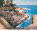 Emerald Cove, La Jolla<br><small>Alfred Mitchell