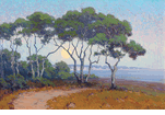 Moonrise over El Capitan<br><small>John Marshall Gamble