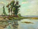 Eucalyptus Trees by Lake<br><small>Dedrick Brandes Stuber
