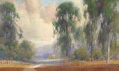 Eucalyptus Trees, Carmel<br><small>Percy Gray