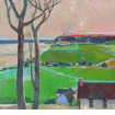 Evening Landscape <br><SMALL>Robert Frame