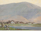 Evening, Mouth of Carmel River <br><small> Albert Thomas de Rome </small>