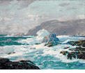 Evening Tide (California Coast)<br><small>William Ritschel