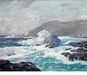 Evening Tide (California Coast)<br><small>William Ritschel