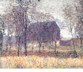 Farm Behind the Trees, Pennsylvania <br><small> (ERS48) </small>