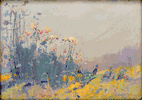 Figure Picking Wildflowers, California<br><small>Arthur Dominique Rozaire (adrx-42)