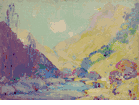 Figures in a Canyon River (Adrx-24)<br><small>Arthur Dominique Rozaire