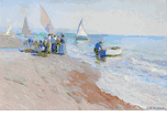 Figures on the Beach<br><small>Arthur Grover Rider