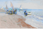 Figures on the Beach<br><small>Arthur Grover Rider