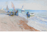 Figures on the Beach<br><small>Arthur Grover Rider