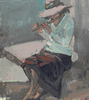Flute Player <br> <small> S.C. Yuan