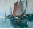 French Tuna Boats<small><br>Edgar Payne