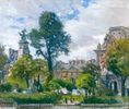 Garden of the Tuileries<br><small>Joseph Kleitsch
