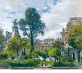 Garden of the Tuileries<br><small>Joseph Kleitsch