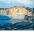 Golden Cliffs<br><small>Joseph Kleitsch