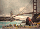 Golden Gate Bridge<br><small>Millard Sheets
