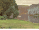 Paris River Scene<br><small>Gottardo Piazzoni