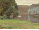Paris River Scene<br><small>Gottardo Piazzoni