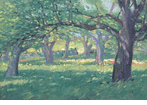 Green Trees <br><SMALL>Clyde Forsythe</SMALL>