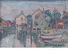 Harbor Scene<br><small>Colin Campbell Cooper