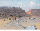 Hopi Sheep Herder, Walpi, Arizona <br><small>Marion Wachtel