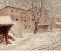 House and Garage, Pennsylvania <br><small>Edwin Roscoe Shrader