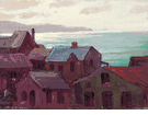 Houses at Redondo Beach <br><small> Paul Grimm