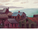 Houses at Redondo Beach <br><small> Paul Grimm