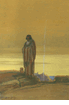 Indian Figure in the Desert<br><SMALL>Carl Oscar Borg