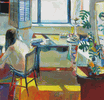 Interior with Figure <br><small> Robert Frame