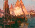 Italian Boats<small><br>Edgar Payne