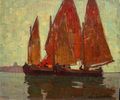 Italian Boats<br><small> Edgar Payne