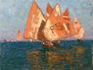 Italian Boats, Mediterranean<small><br>Edgar Payne