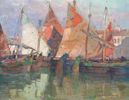 Italian Harbor Scene<small><br>Edgar Payne