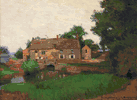 Kingthorpe Mill, Far Northampton, England<br><small>William Wendt