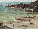 Laguna Shore with Boats<br><small>Burt Procter
