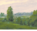 Landscape with Hedgerow<br><small>John Carl Doemling