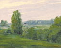 Landscape with Hedgerow<br><small>John Carl Doemling