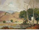 Landscape with Lake and Houses<br><small>Orrin White