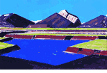 Landscape with Lake <br><SMALL>Conrad Buff