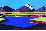 Landscape with Lake <br><SMALL>Conrad Buff
