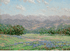 Landscape with Poppies and Lupines<small><Br>Granville Redmond