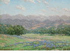 Landscape with Poppies and Lupines<small><Br>Granville Redmond